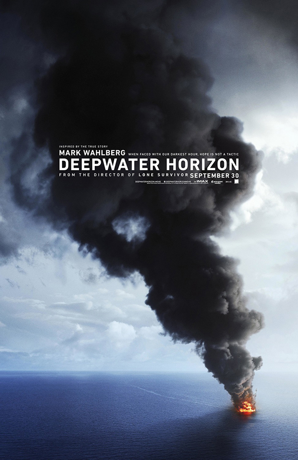 ใบปิดแรก “Deepwater Horizon” ระทึกตรึงทุกสายตา