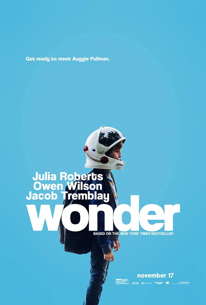 “Wonder” ปล่อยโปสเตอร์-ตัวอย่างใหม่ฉบับ MV  สู่ภาพยนตร์แห่งกำลังใจเรื่องเยี่ยมส่งท้ายปี 2017