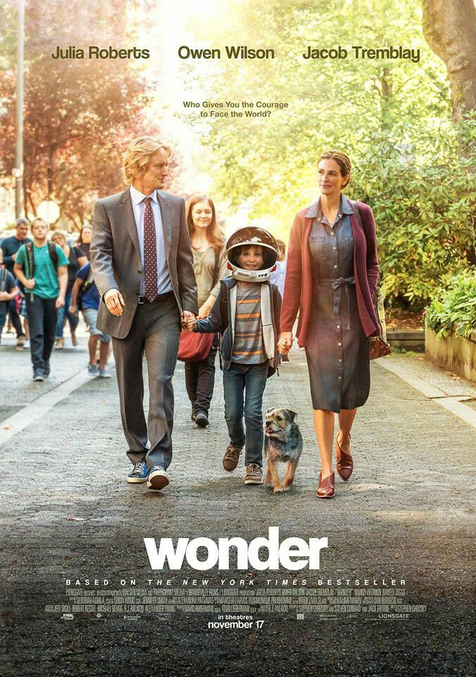 โปสเตอร์ใหม่ “Wonder” เผยภาพ “ครอบครัวพูลล์แมน” เดินหน้ามอบเรื่องราวอบอุ่น ซึ้งกินใจส่งท้ายปี 2017