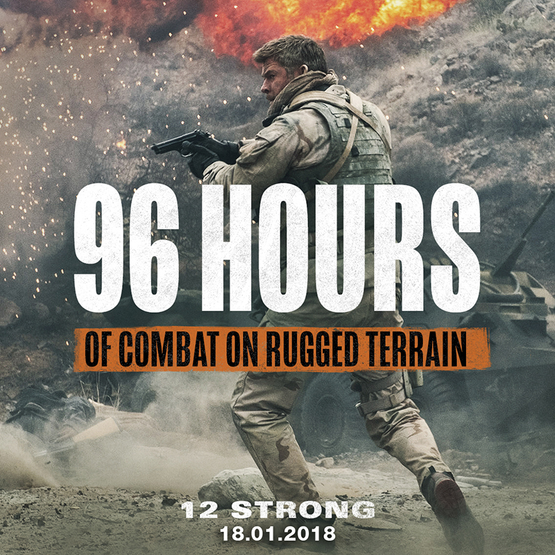 ระอุเกร็ดปฏิบัติการต่อสู้ “12 Strong” ปะทะกองทัพตาลีบัน ฝ่าสมรภูมิโหดในวันที่โลกเดือดที่สุด