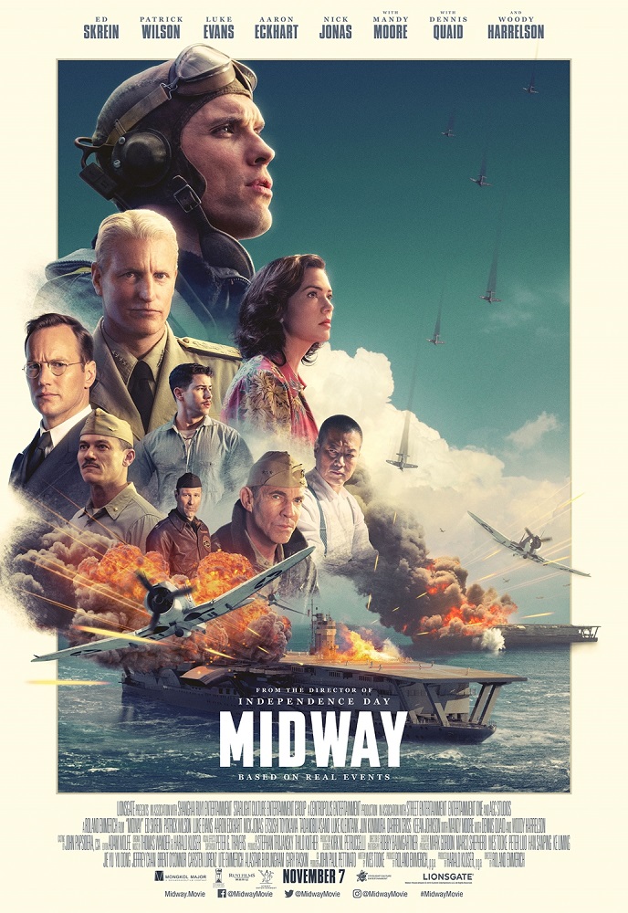 ระเบิดโปสเตอร์ใหม่! โปรเจกต์ยักษ์ “Midway” ระดมกำลังพลทีมนักแสดงแถวหน้า เปิดยุทธการปะทะพลิกเกมรบ สู่จุดเปลี่ยนแห่งประวัติศาสตร์สงครามโลก โดยผู้กำกับ “Independence Day”