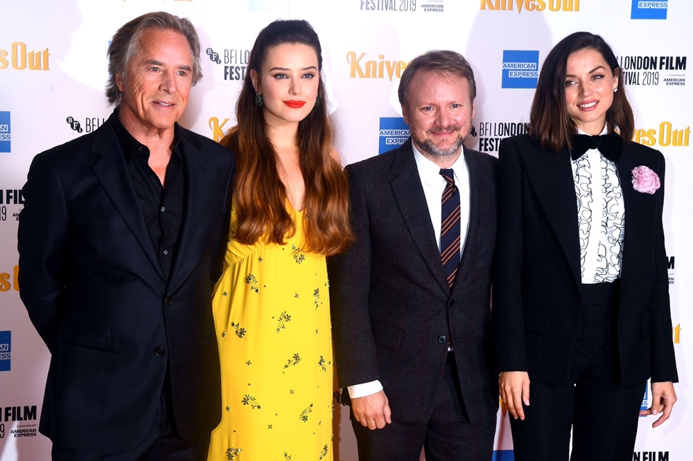 ผู้กำกับ-นักแสดงพร้อมหน้าพาผลงานมาแรงสุดขีด “Knives Out” หนังปริศนาฆาตกรรมเกินคาดเดา บุกฉายเทศกาล “BFI London Film Festival 2019”