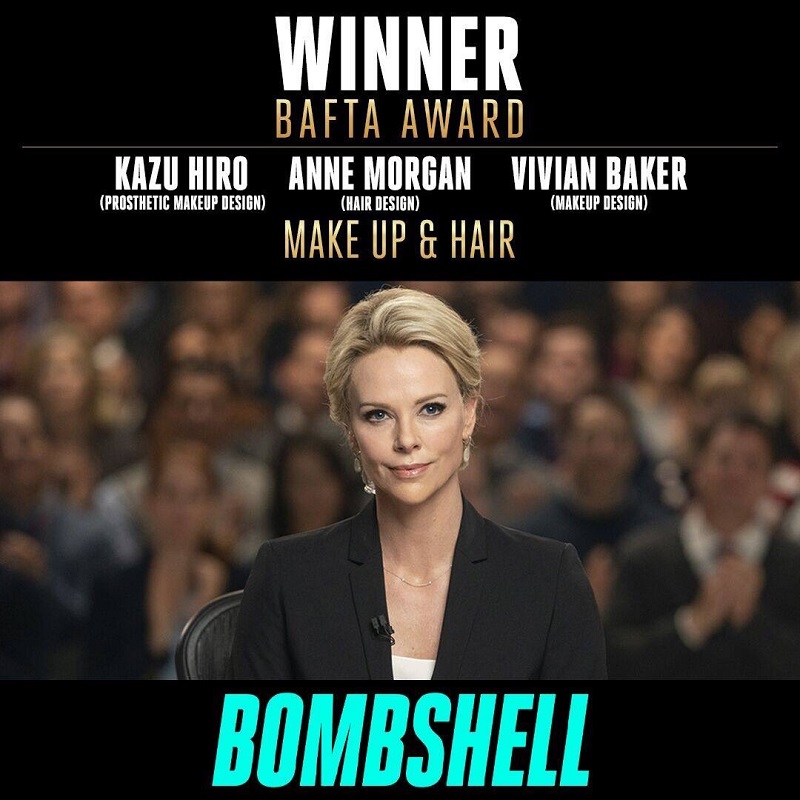ตอกย้ำเมคอัพเสมือนจริง แปลงโฉมระดับเทพ! “Bombshell” คว้า “แต่งหน้า-ทำผมยอดเยี่ยม” อีกรางวัลจากเวที “BAFTA 2020”