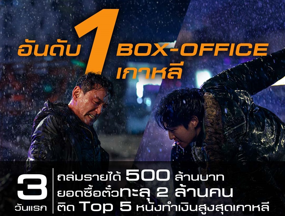 โหดระห่ำนรกต้องกราบ! “I, The Executioner” ถล่มรายได้อันดับ 1 บ็อกซ์ออฟฟิศเกาหลี “ฮวังจองมิน” แท็กทีม “จองแฮอิน” ปิดเมืองล่าฆาตกรตัวฉกาจ สาดความมันส์สุดเดือด 26 กันยายนนี้ ในโรงภาพยนตร์